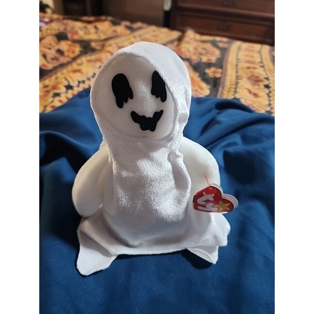 TY Beanie Baby - SHEETS the Ghost (7 inch)